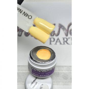 Preview: Farbgel Deko Neon Pastell Mango 5ml